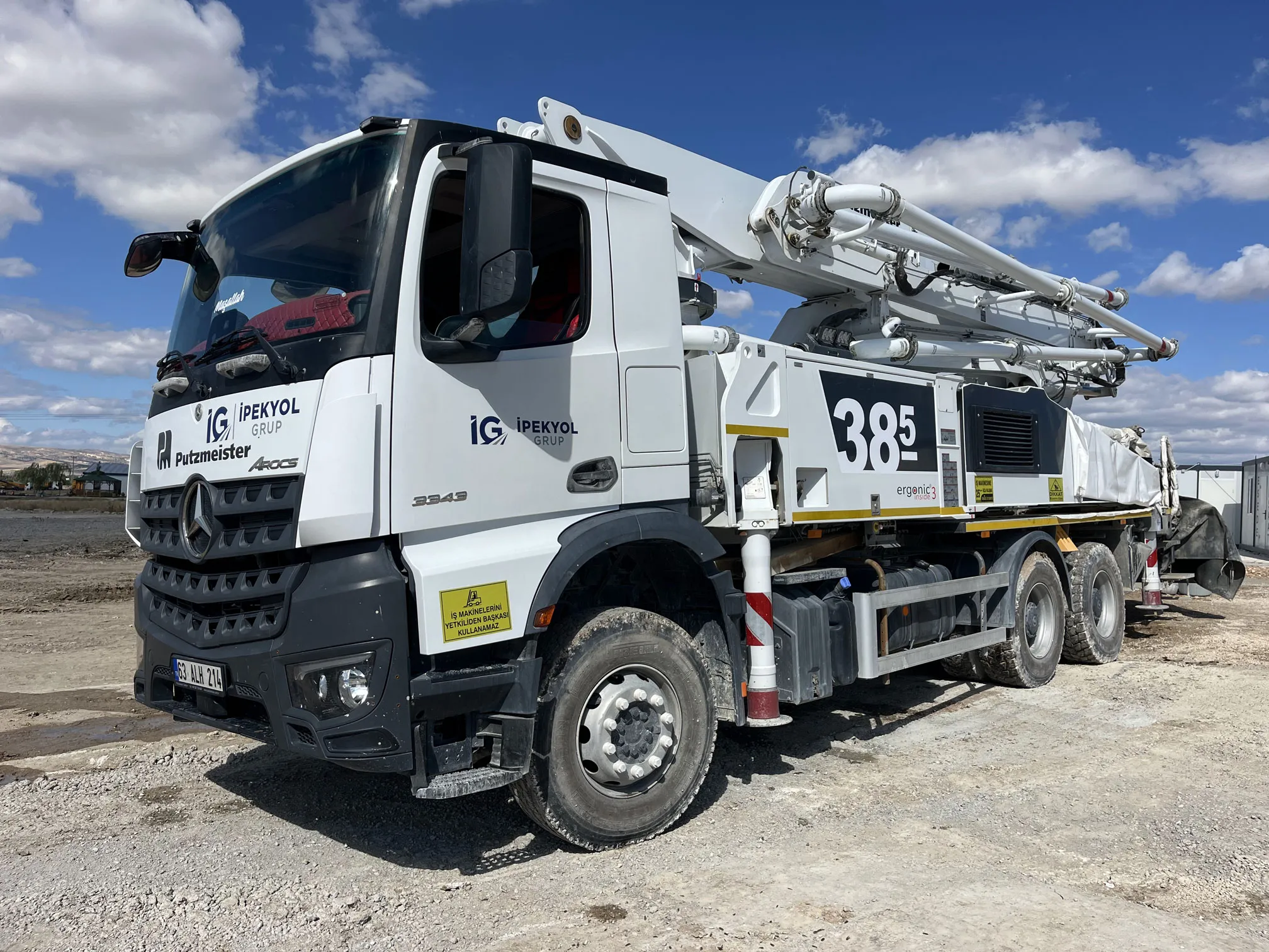  Beton Pompası 